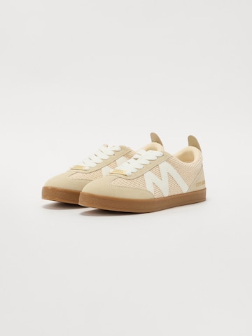 Baskets basses 'Progressive' STEVE MADDEN en beige : devant