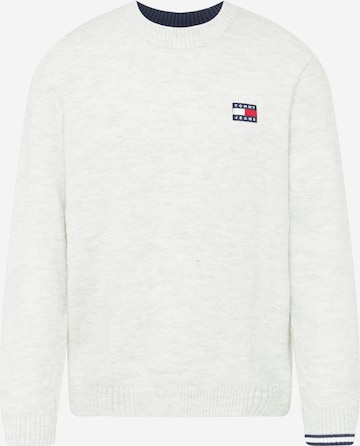 Tommy Jeans Sweater in Grey: front