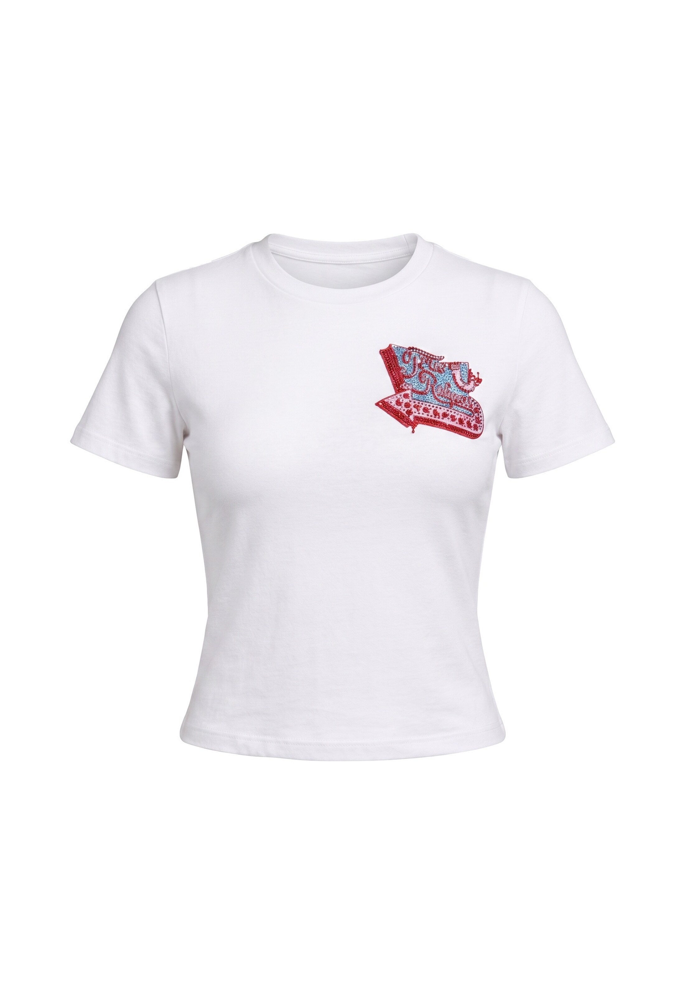 Maglietta di True Religion in bianco: frontale