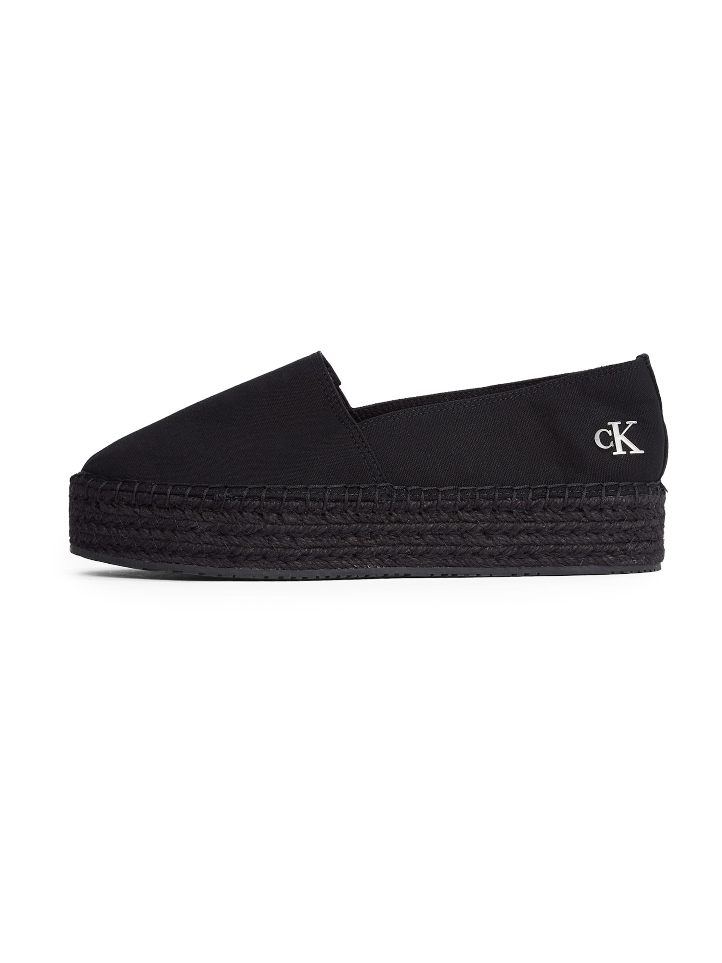 Calvin Klein Espadrillid, värv must: eest vaates