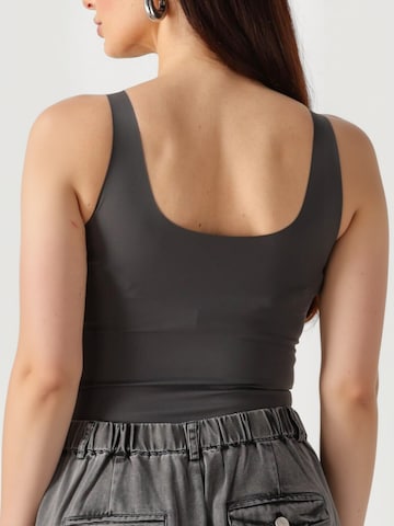 Coster Copenhagen - Top ' CC Heart ' em cinzento