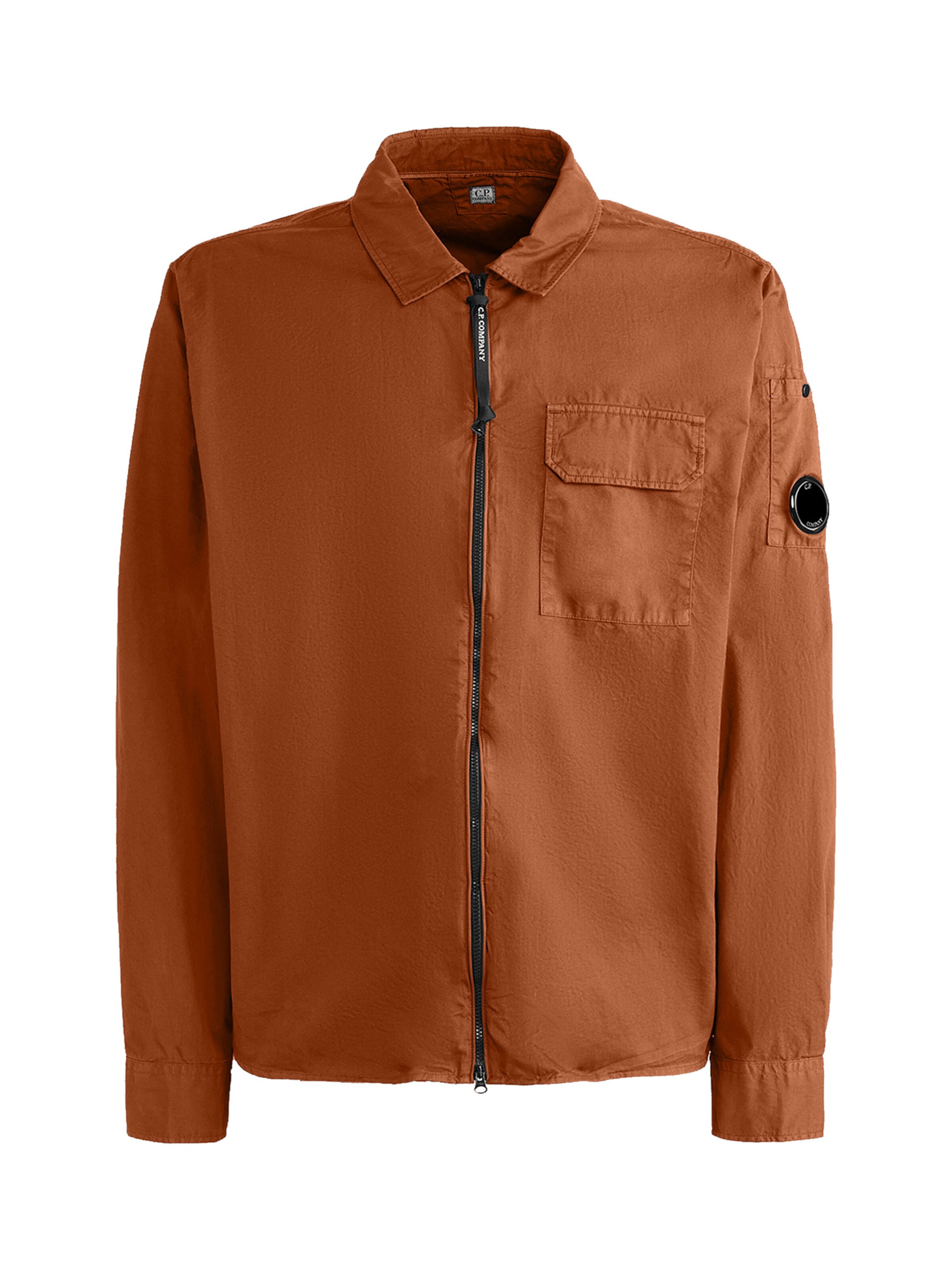 C.P. Company Jacke in Orange: Vorderseite