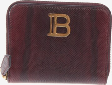 Balmain Small Leather Goods in One size in Brown: front