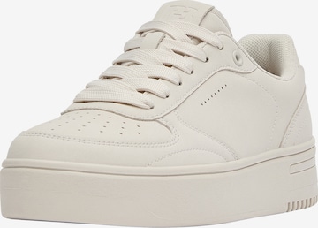 Pull&Bear Matalavartiset tennarit värissä beige: etupuoli