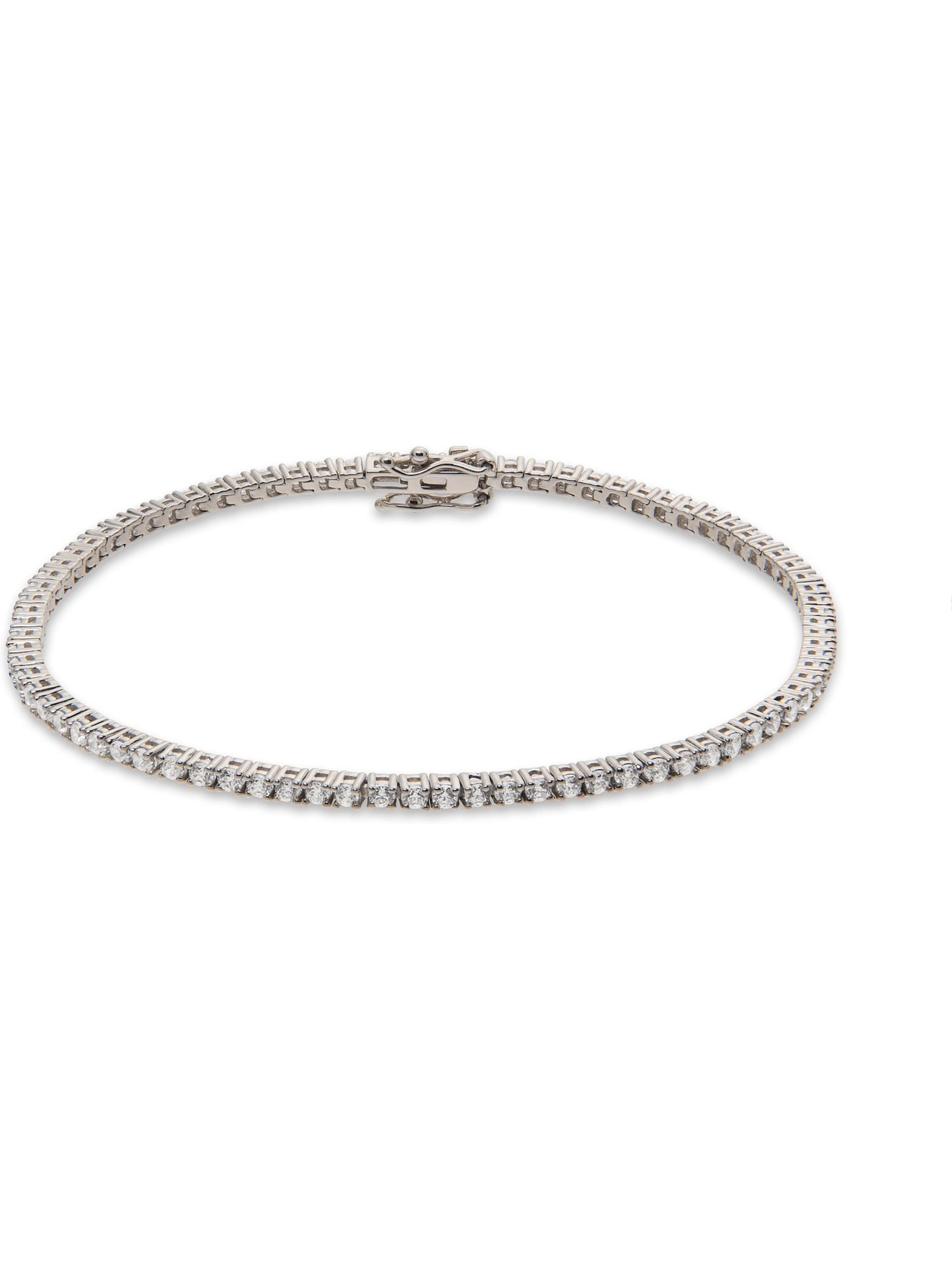 CHRIST Armband in Silber: Vorderseite