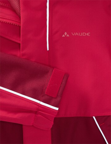 VAUDE Outdoorjas 'Caprea' in Rood