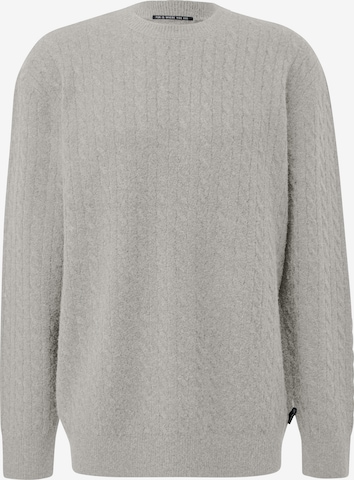 QS Pullover in Grau: Vorderseite