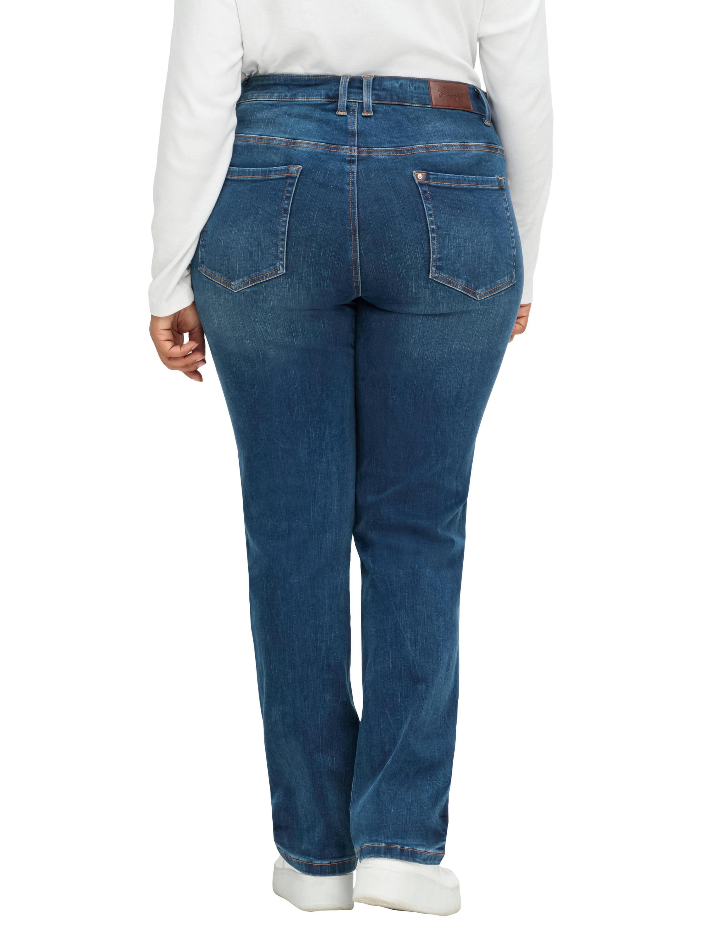 regular Jeans di SHEEGO in blu