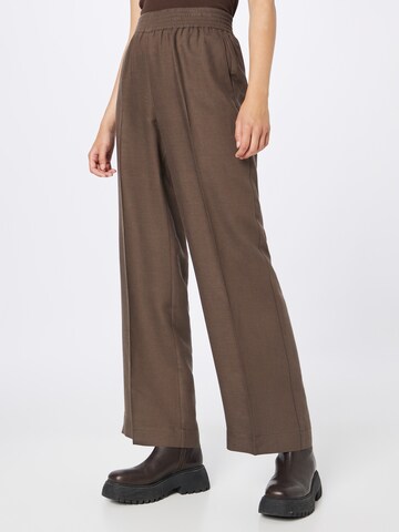 Birgitte Herskind Loosefit Pantalon 'Pinky' in Bruin: voorkant