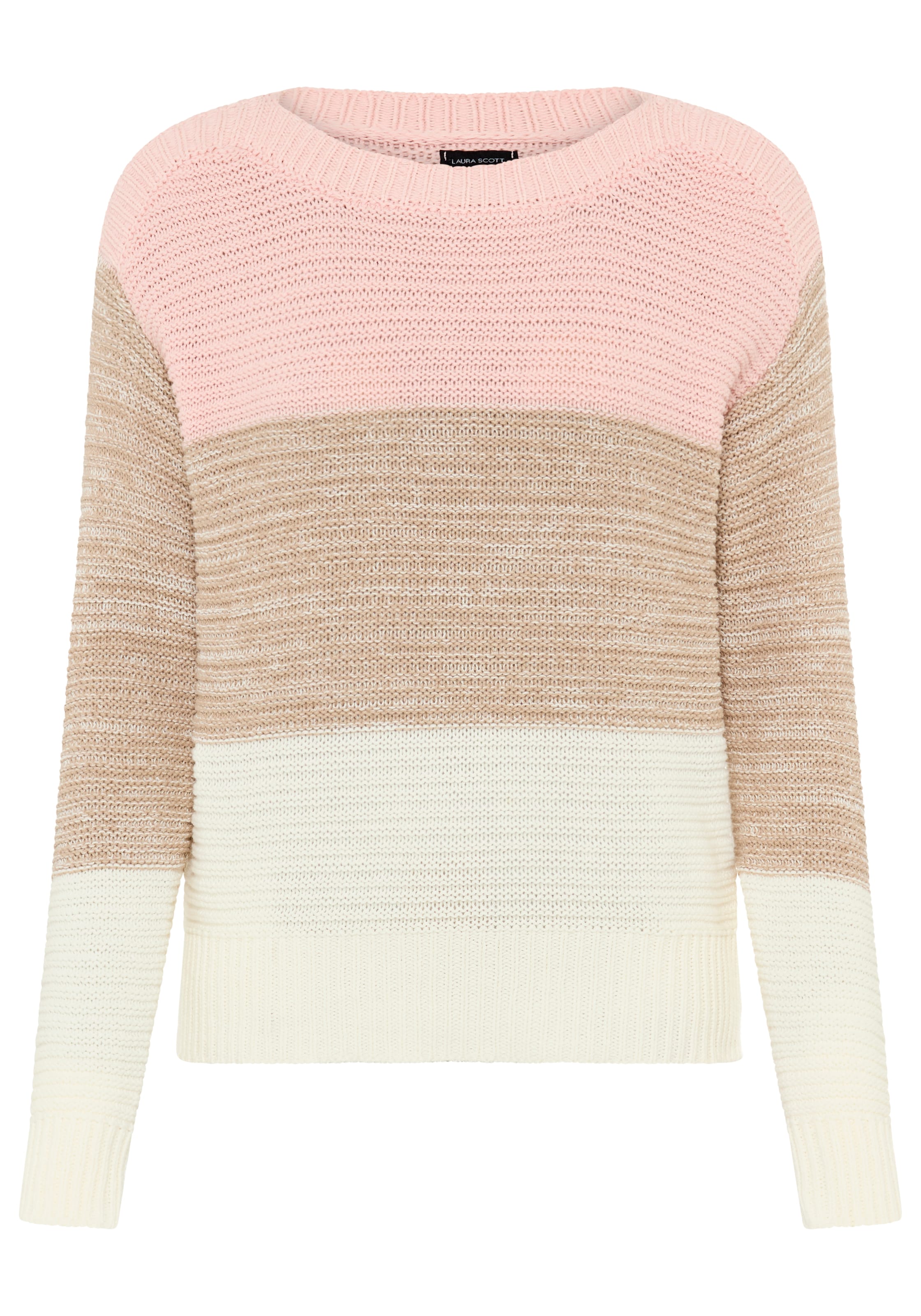 LAURA SCOTT Sweater in Brown: front