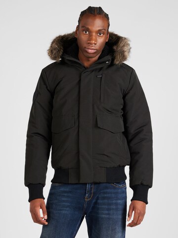 Superdry Vinterjakke 'Everest' i svart: forside