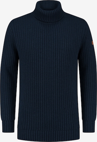 Travelin Sweater 'Coll Boda' in Blue: front