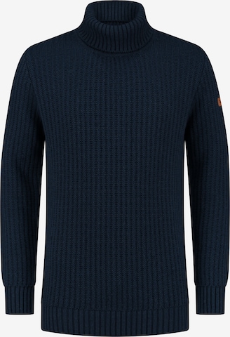 Travelin Pullover 'Coll Boda' in Blau: predná strana