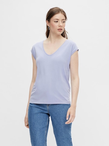 PIECES T-Shirt 'Kamala' in Lila: predná strana