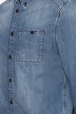 DRYKORN Regular fit Button Up Shirt 'Liet' in Blue