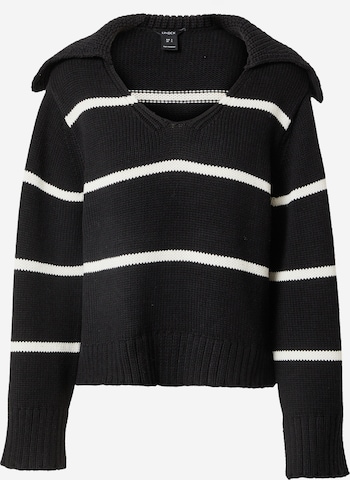 Lindex Пуловер 'Rana' в черно: отпред