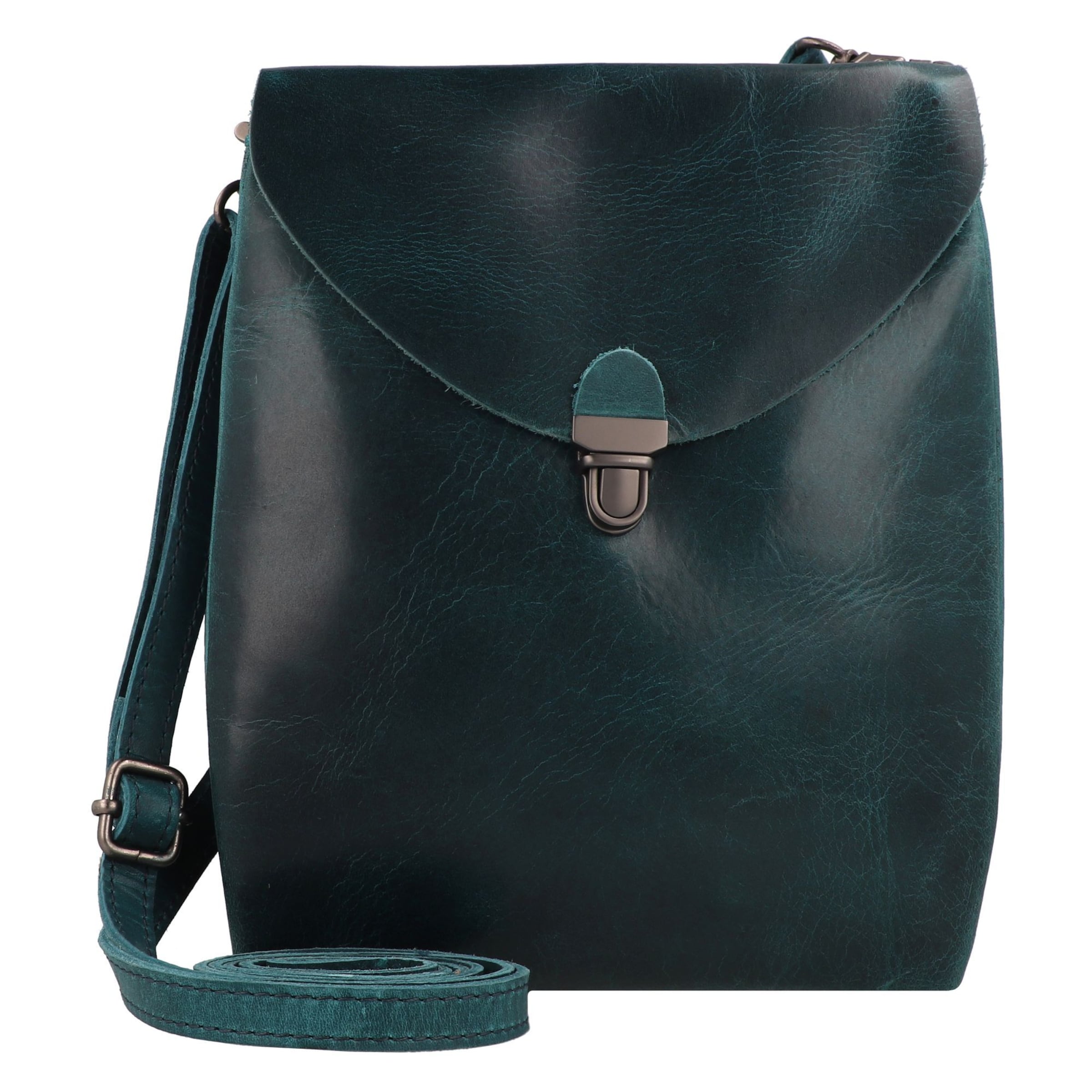 Harold's Schoudertas 'Fold' in Groen: voorkant