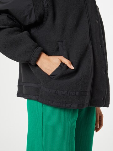 ADIDAS ORIGINALS Zip-Up Hoodie 'Polar Fleece' in Black