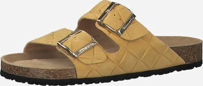 TAMARIS Pantolette in goldgelb, Produktansicht