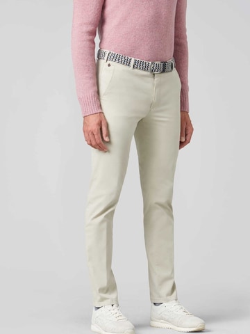 MEYER Slimfit Chino 'Bonn' in Beige: predná strana