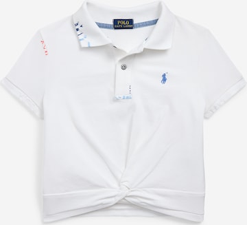 Polo Ralph Lauren T-shirt i vit: framsida