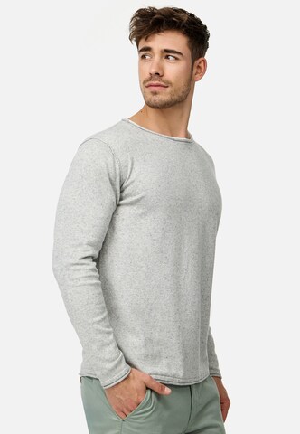 INDICODE JEANS Trui 'Cooper' in Grijs