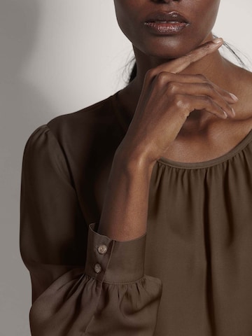MADELEINE Blouse in Bruin