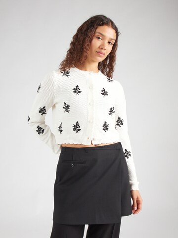 Twinset Knit cardigan in Beige: front