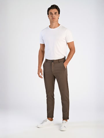 Lindbergh Slimfit Housut värissä vihreä