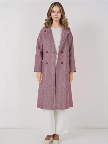 Bigdart - Sobretudo meia-estação em vermelho