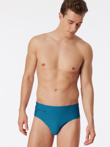 SCHIESSER Zwembroek ' Classic Swim ' in Blauw