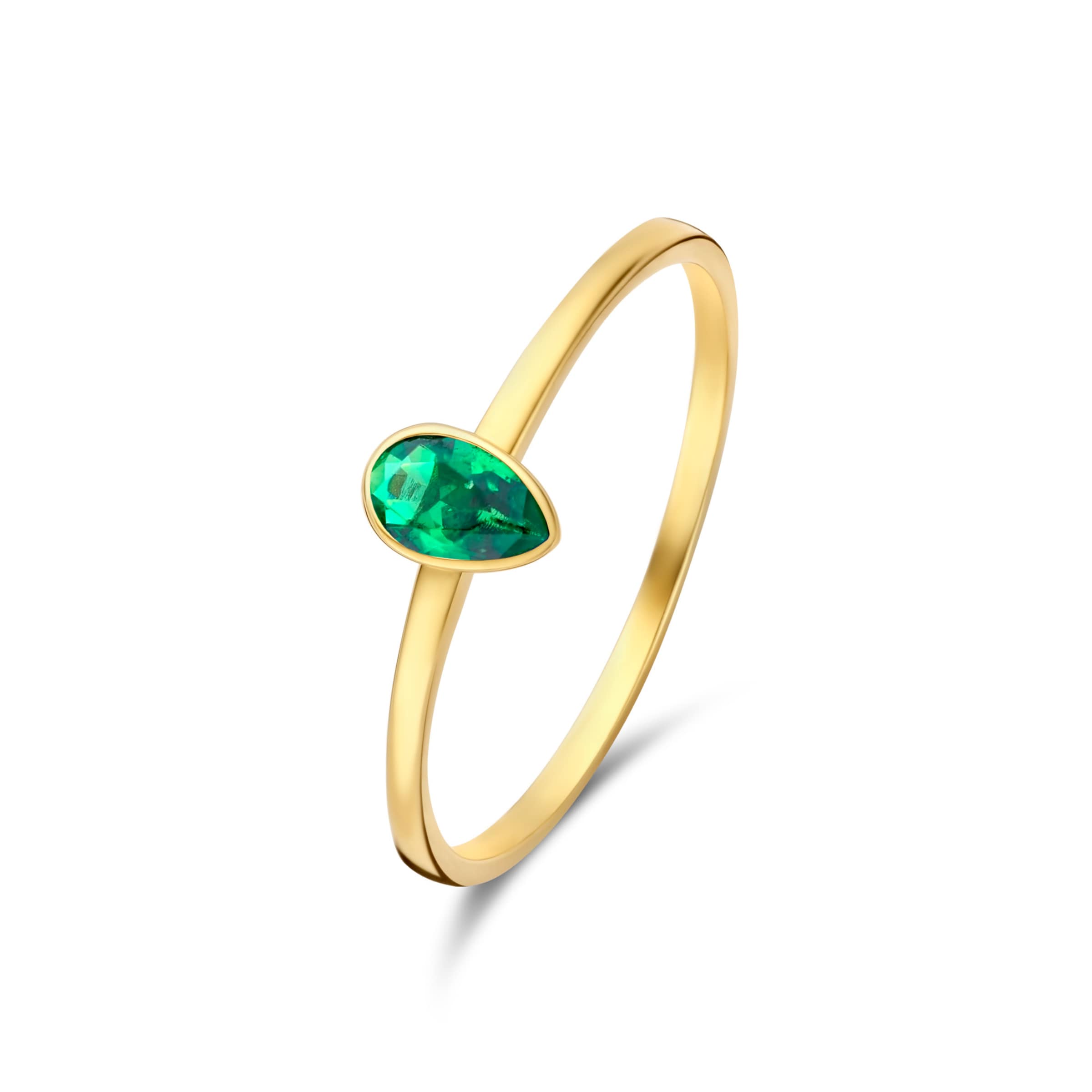 Isabel Bernard Ring in Gold: Vorderseite