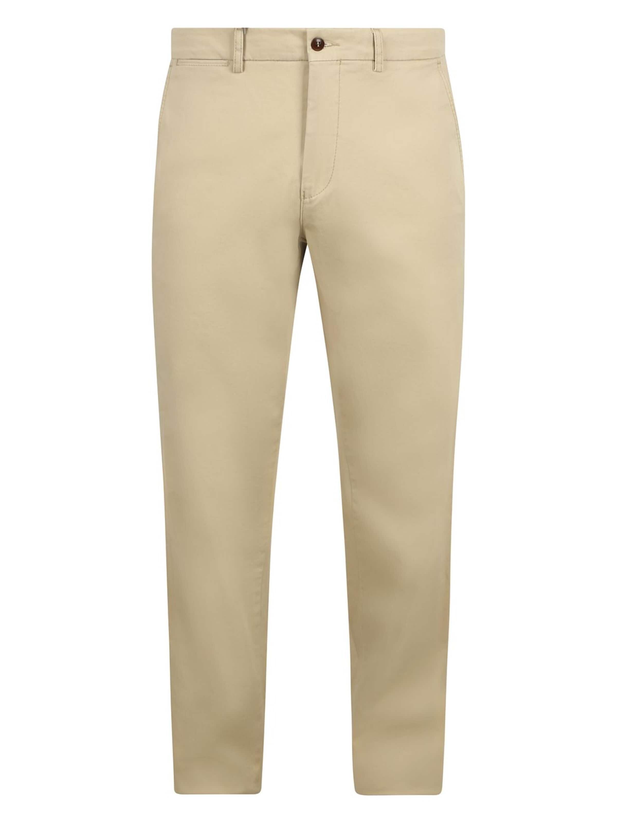 Regular Pantalon chino Steppin' out en beige : devant