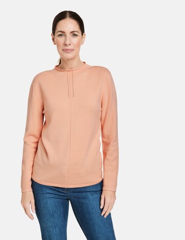 GERRY WEBER Sweater in Orange: front