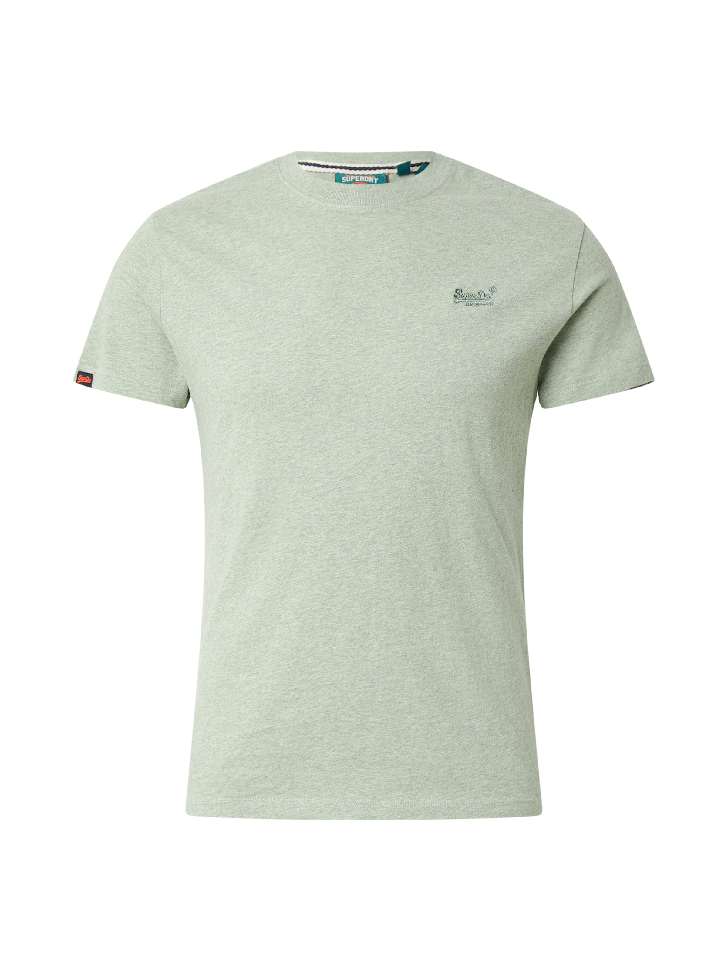 T-Shirt 'Essential' Superdry & Co en vert : devant