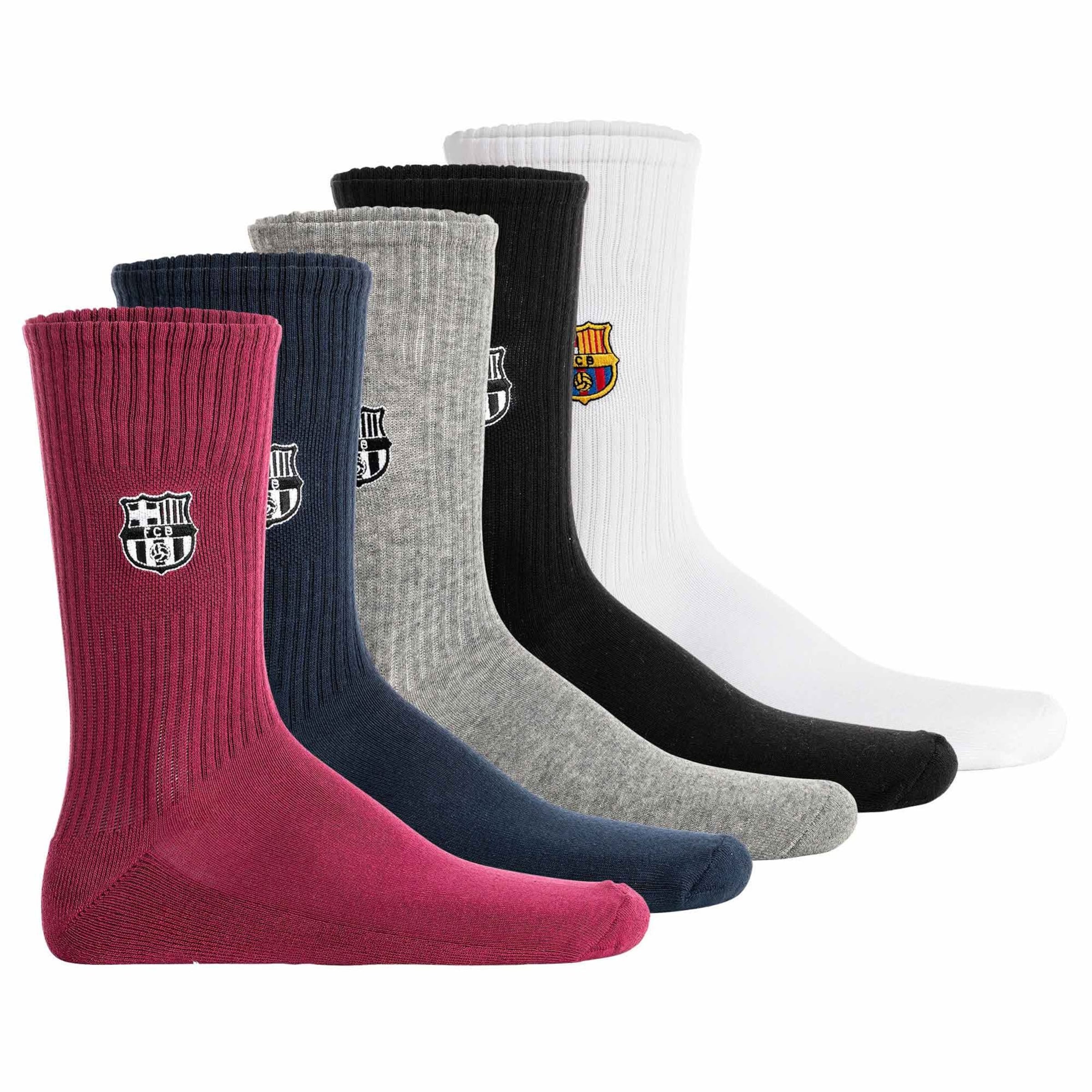FC Barcelona Socken in Mischfarben: Vorderseite