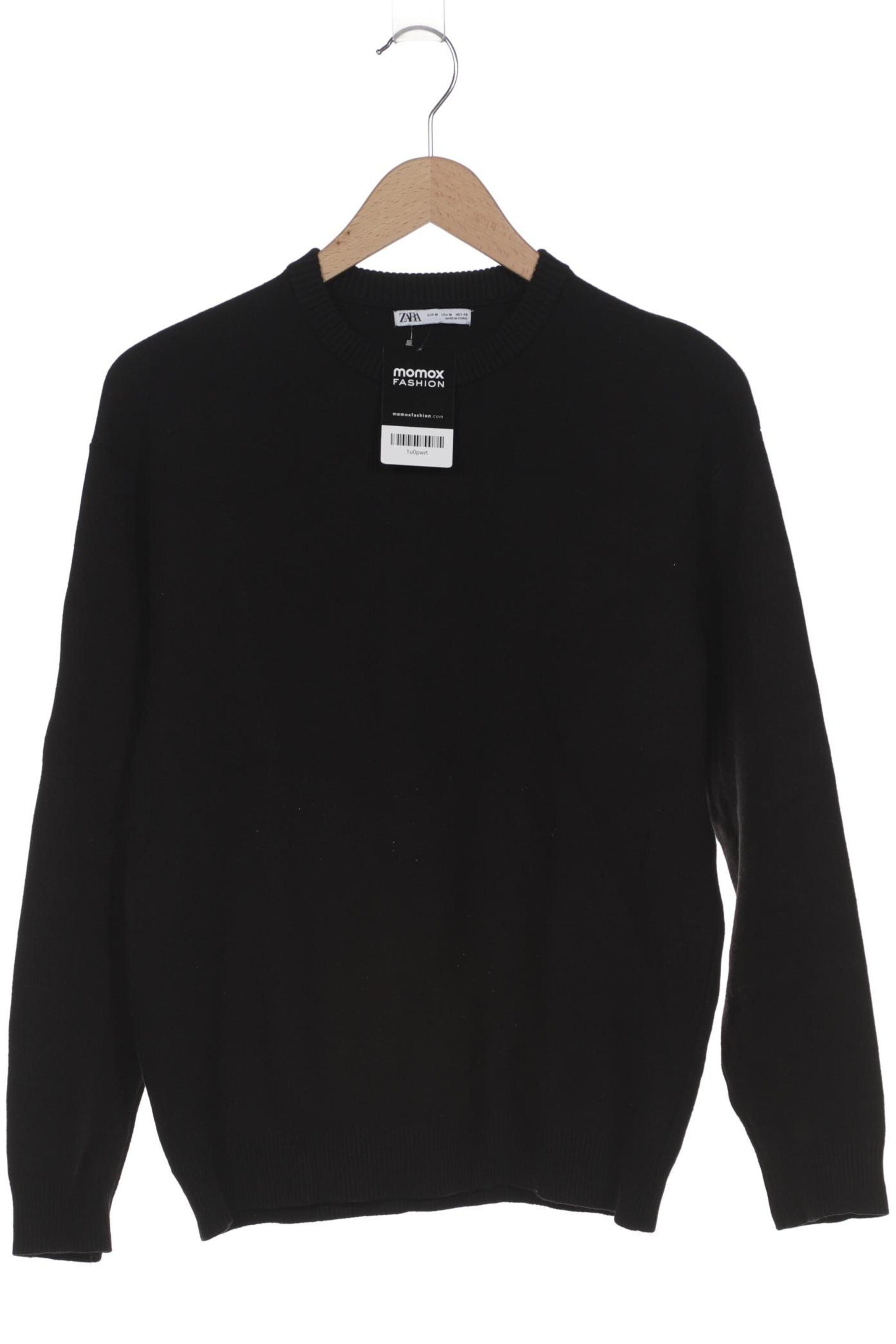 Strick Schwarzer Pullover Zara PULLOVER MIT WOLLE 50TH ANNIVERSARY