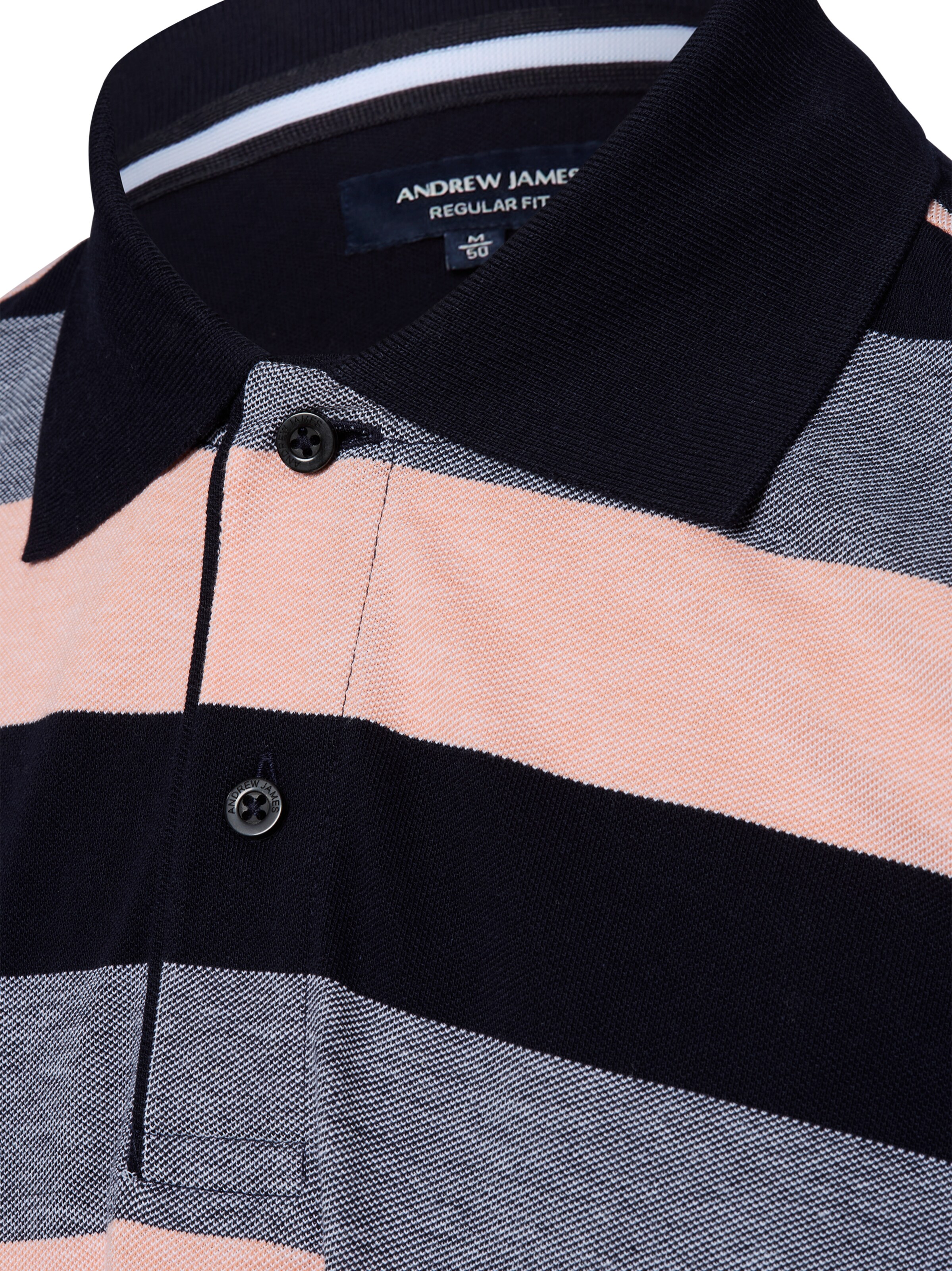 Andrew James Poloshirt in Grau