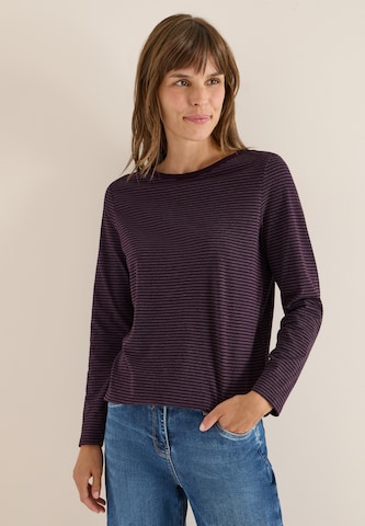 CECIL Shirt in Purple: front