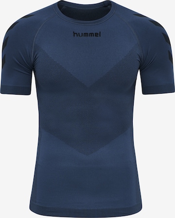 Hummel - Camiseta funcional en azul: frente