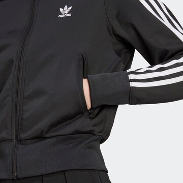 ADIDAS ORIGINALS Sweat jacket 'Adicolor Classics Firebird' in Black