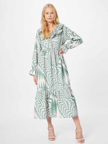 Damson Madder Shirt Dress 'GLORIA' in Green