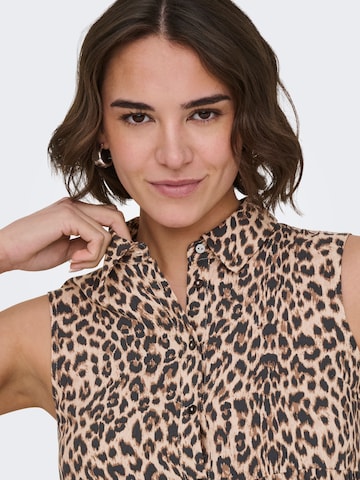 ONLY Blousejurk 'ONLThea' in Beige