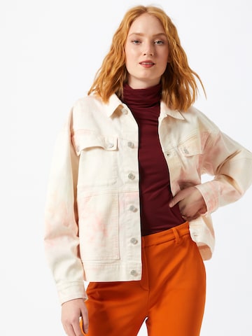 REPLAY Between-season jacket in Beige: front