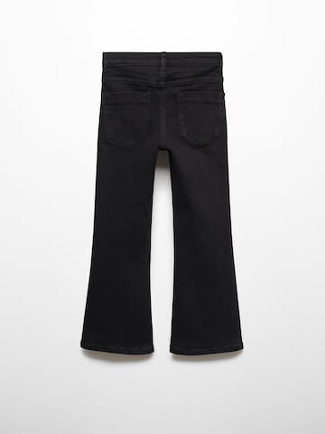 MANGO KIDS Flared Jeans in Schwarz