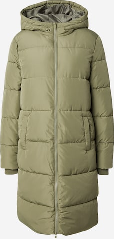 PIECES Zimní kabát 'Bee' – zelená: přední strana