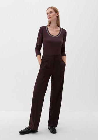 s.Oliver BLACK LABEL Shirt in Lila