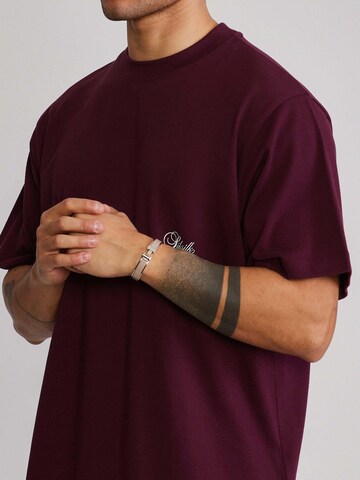 SikSilk Shirt 'Oversized' in Red