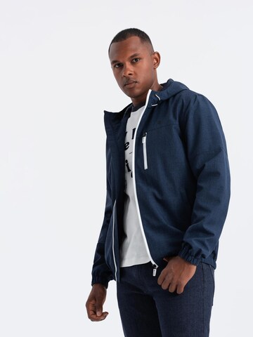 Veste mi-saison 'OM-JANP-0136' Ombre en bleu