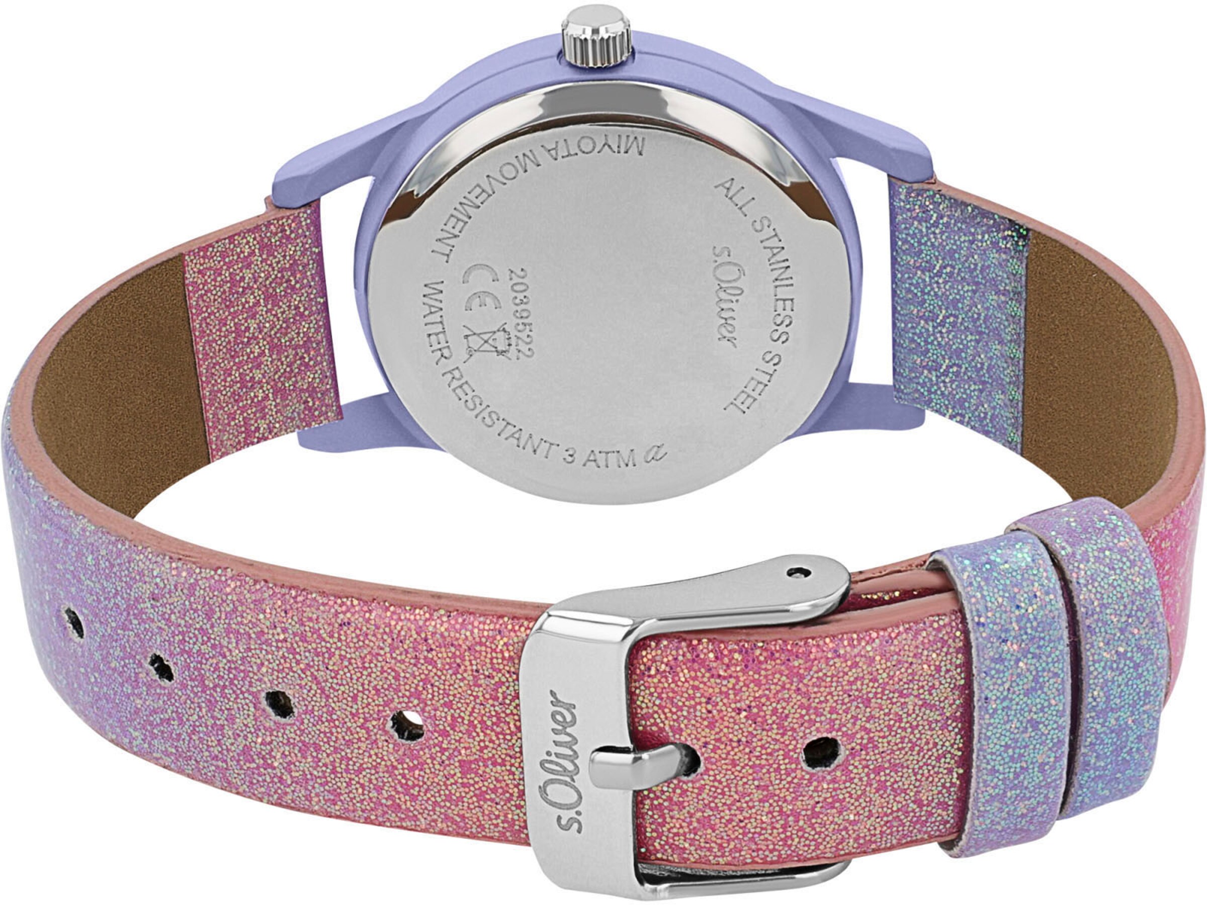 s.Oliver Analog Watch in Pink